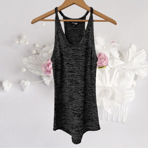 Wilfred Tops - ARITZIA WILFRED FREE Tank Top - Dark Heather Grey - SZ XS